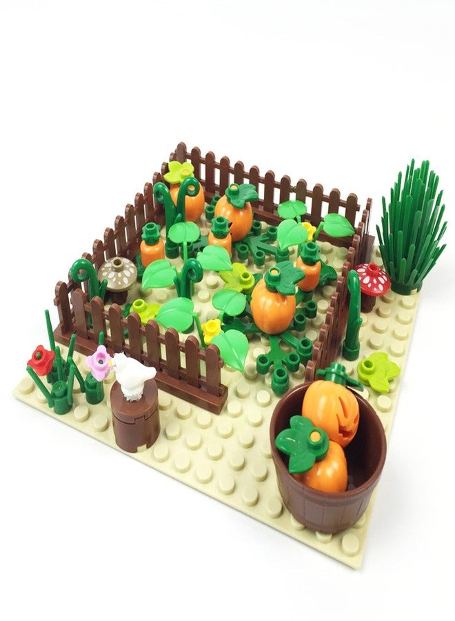 TNDCKP Barn and Farm Building Block Set A, Chicken Coop, Garden, Crops, Compatible with Lego 853792 Accessory for Ages 6-12 - Image 4